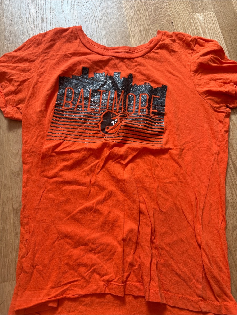 Genuine Merchandise Orange Baltimore Orioles Short Sleeve Tee